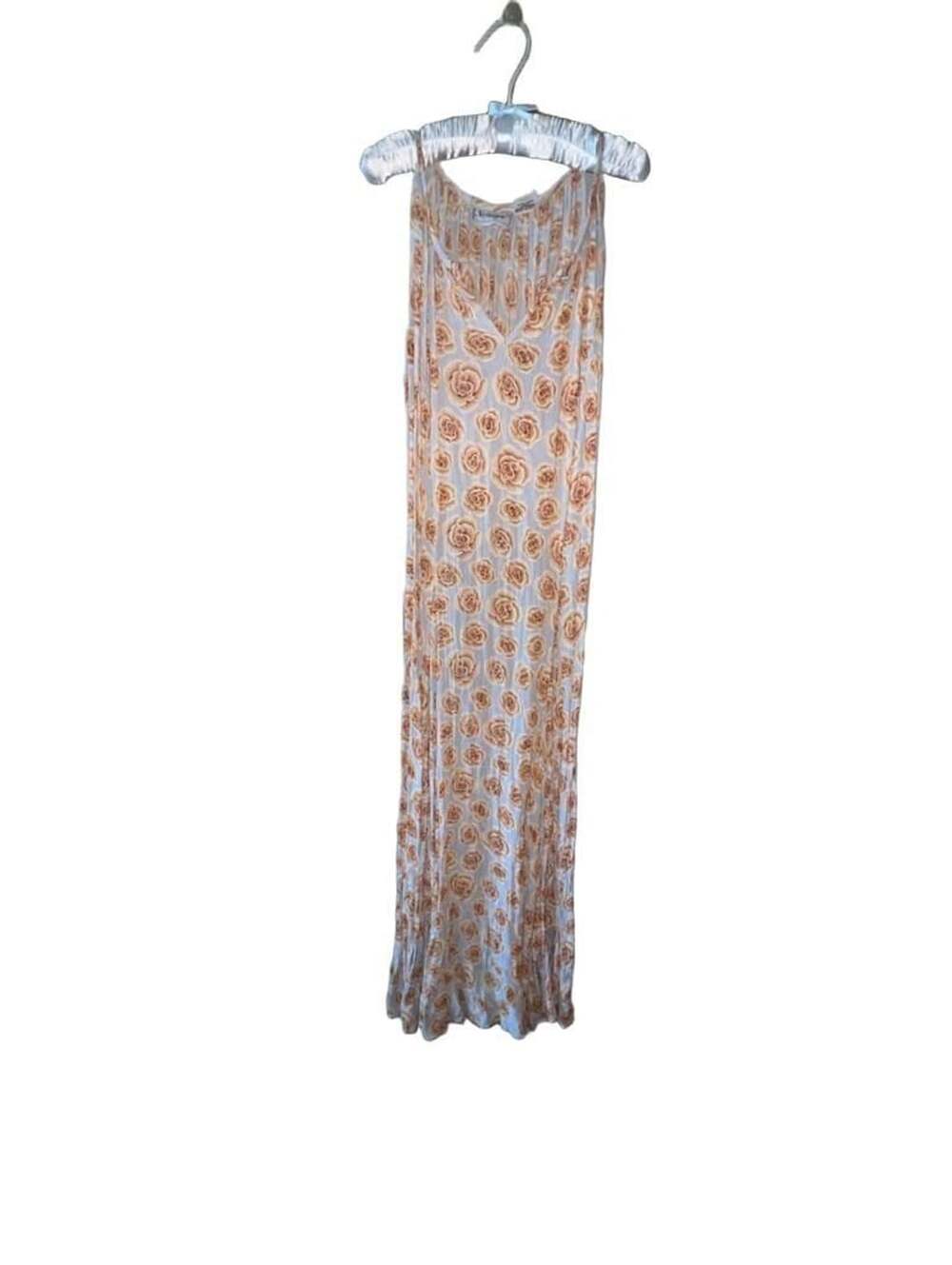 Nostalgia Maxi Dress Size M Rose Print